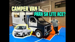 First Toyota Liteace Camper Van in PH [upl. by Aerehs661]