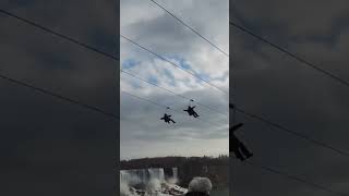 Zipline in Niagara Falls 🇨🇦 [upl. by Airan]