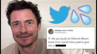 Orlando Bloom Reads Thirst Tweets [upl. by Kerri]