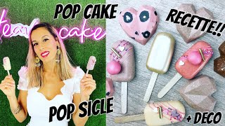 RECETTE FACILE POP CAKE POP SICLE CAKE [upl. by Enisaj]