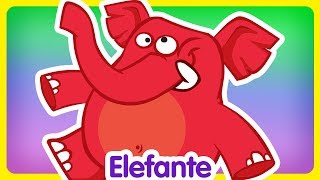 Elefante  Oficial  Canciones infantiles de la Gallina Pintadita [upl. by Esinal129]