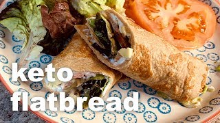 How to make 1carb keto flatbreads  Vegan  Keto [upl. by Nilak585]