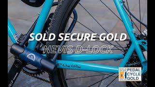 Squire Nevis Sold Secure Gold Bike Lock [upl. by Phi]