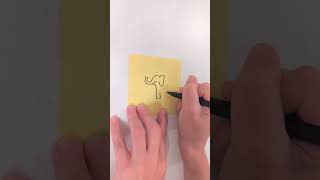 Tutorial Schneller Elefant zum Zeichnen lernen Doodles kritzeln und Malen für Kinder und Anfänger [upl. by Negem]