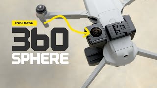 INSTA360 SPHERE  A TRULY INVISIBLE DRONE [upl. by Tonia361]