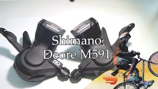 Shimano Deore M591 10 speed shifters breakdown repair service [upl. by Nunnery]