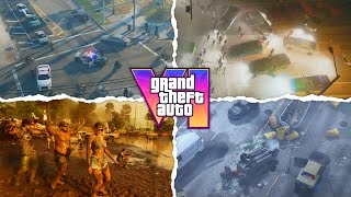 ALL Cars Vehicles Planes Jets Helicopters Boats amp MORE Found In The GTA 6 Trailer [upl. by Bebe]