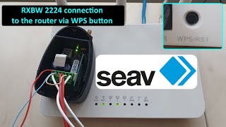 RXBW2224 connection to the server via WPS button on the Router [upl. by Sung]