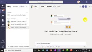 CHAT Y CHAT GRUPAL en TEAMS [upl. by Azer]