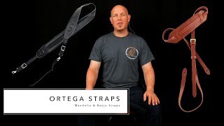 MANDOLIN  BANJO  STRAP  ORTEGA GUITARS [upl. by Rawdan]