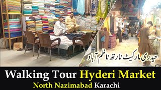 Karachi Hyderi Market  Hyderi Bara Market  Walking Tour Ramadan Markets 2024 [upl. by Odama]