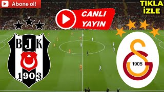 BEŞİKTAŞ GALATASARAY MAÇI CANLI İZLE [upl. by Aicekan720]