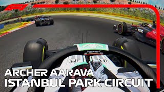 Archer Aarava Onboard  Istanbul Park Circuit  Assetto Corsa [upl. by Anaillil]