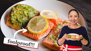 Easy 5 Ingredient Baked Salmon [upl. by Uzzi]