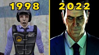 Evolution of Valve Games 19982022 [upl. by Illah]