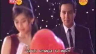 You Changed My Life OFFICIAL MUSIC VIDEO  LYRICS  Sarah Geronimo amp John Lloyd Cruz [upl. by Wong]