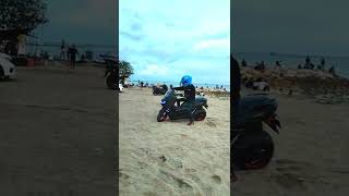 Nmax offroad d pasir pantai shorts [upl. by Paik185]