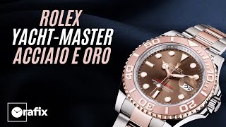 ROLEX YACHT MASTER ORO E ACCIAIO  Eleganza e Innovazione nellAlta Orologeria Rolex [upl. by Idnim38]