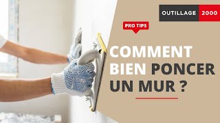 Comment bien poncer un mur sans utiliser de ponceuse [upl. by Anaidirib]