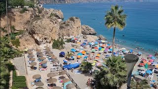 SPAIN Today Nerja Nearly A DISASTER Earlier [upl. by Yesllek]