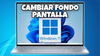 COMO CAMBIAR EL FONDO DE PANTALLA DE TU PC WINDOWS 11 FACIL Y RAPIDO EN 2024 [upl. by Amalberga665]