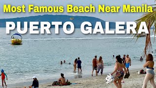 🇵🇭 4K  Puerto Galera White Beach 2024  The Best Beach Destination Near Metro Manila Philippines [upl. by Iramohs455]