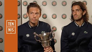 Mahut et Herbert à la folie  RolandGarros 2021  FFT [upl. by Lleval]