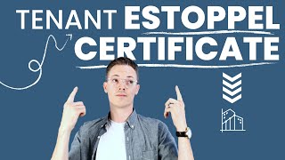 What is an Estoppel Certificate [upl. by Hilar]