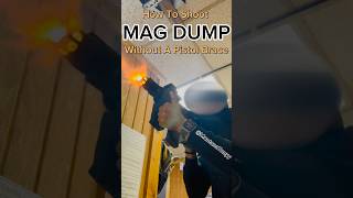 MAG DUMP wSling🫡NO BRACE ar15 pistol fps arp 300blackout tacticalshooter shootout shooter [upl. by Hodge]