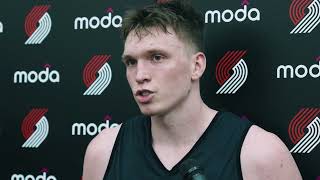 Dalton Knecht Media Availability  Portland Trail Blazers PreDraft Workout [upl. by Adnofal531]