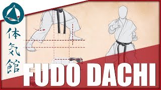 HOW TO FUDO DACHI  Shōtōkan Karate stance by Fiore Tartaglia [upl. by Ocihc443]