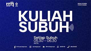 KULIAH SHUBUH  quotMencinta Allah Meneladani Rasulullahquot [upl. by Ilahsiav374]