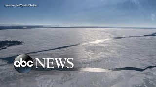 18 rescued on Lake Erie after ice breaks away [upl. by Savory517]