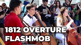 Flashmob quotOVERTURE 1812quot Tchaikovsky [upl. by Annais805]