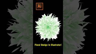 Beautiful Floral Vector Design in Illustrator [upl. by Ahtebat]