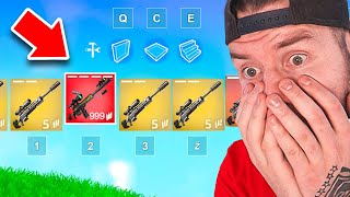 nur mit SNIPER GEWINNEN in Fortnite [upl. by Enilemme]