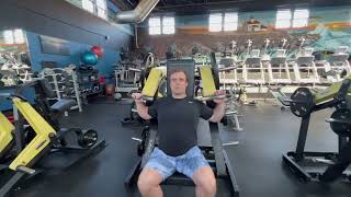 EQUIPMENT TUTORIAL TECHNOGYM SHOULDER PRESS [upl. by Enairb]