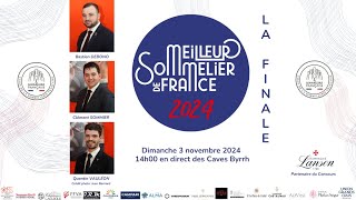 CONCOURS DU MEILLEUR SOMMELIER DE FRANCE 2024  FINALE [upl. by Horn]