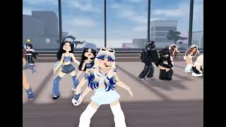 koya dance studio Roblox lesserafim song smart dance video [upl. by Dorrej]