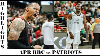 APR BBC vs PATRIOTS GAME 4 [upl. by Aitsirk186]