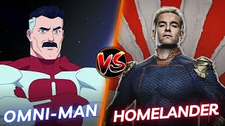 OmniMan vs Homelander  Who Wins [upl. by Roane]