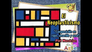 ARTE CON RECORTES  EL NEOPLASTICISMO neoplasticismo pietmondrian arte recortes [upl. by Anifur692]