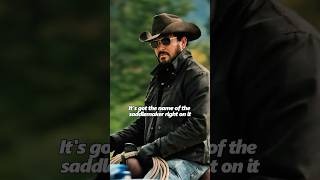 Teach you how to operate saddle a horse？tvshow tseries yellowstone [upl. by Lewap514]