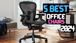 Best Office Chair of 2024  The 4 Best Office Chairs Review [upl. by Ynnub]