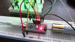 Тест Arduino Nano v30 CH340 USB [upl. by Bourn]