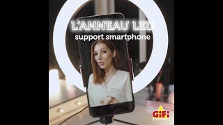 Soyez les pros des tutos avec lanneau lumineux avec support de téléphone [upl. by Kristopher]