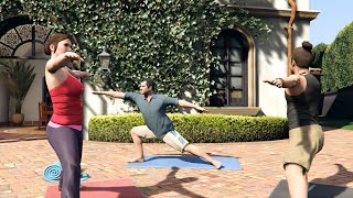 GTA V PC  Did Someone Say Yoga  Mission GAMEPLAY 1080p 60 fps [upl. by Robers909]