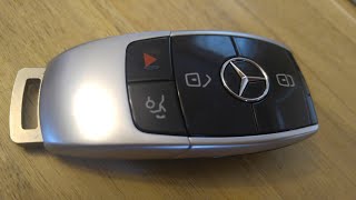 Mercedes Benz Key Fob Battery Replacement  Change  DIY [upl. by Homerus]