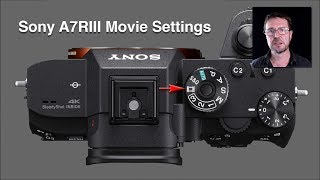 Sony Alpha A7RIII and A7III Custom Settings for Movies [upl. by Enerod]