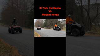 37 Year Old Honda ATV VS Modern Honda ATV atv [upl. by Nipsirc]